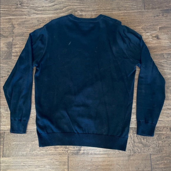 Lacoste Men's Dark V-Neck Sweater - Picture 6 of 6